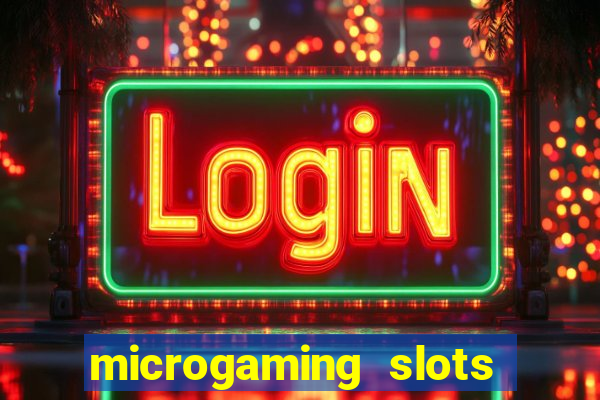 microgaming slots free play