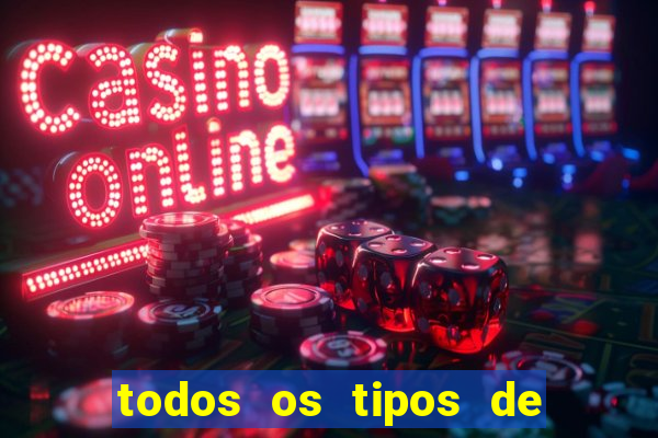 todos os tipos de jogos de azar