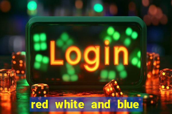 red white and blue slot machine