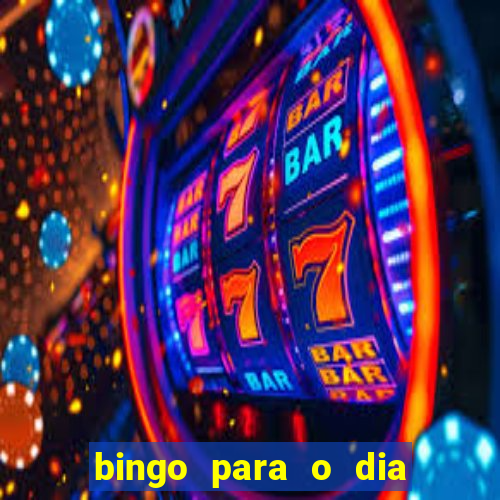 bingo para o dia da mulher