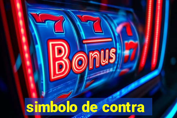 simbolo de contra