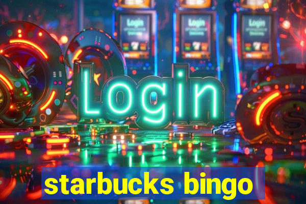 starbucks bingo