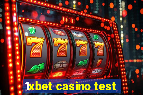 1xbet casino test