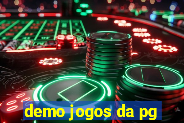 demo jogos da pg