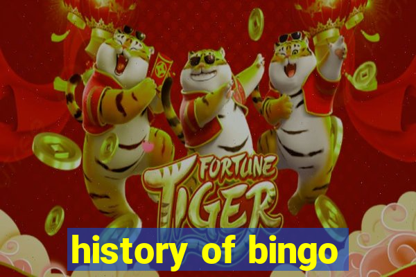 history of bingo