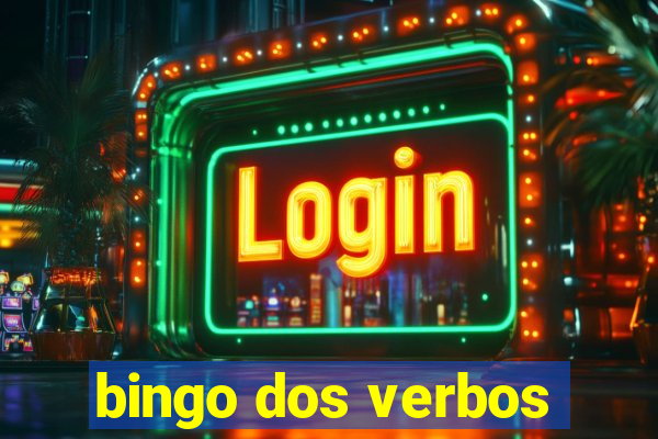 bingo dos verbos