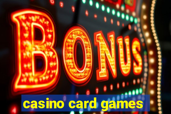 casino card games