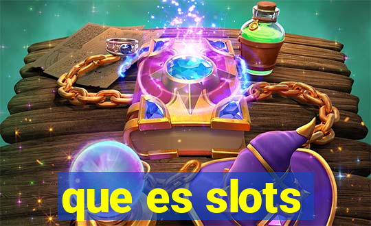 que es slots