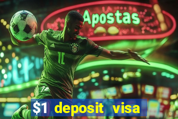 $1 deposit visa casino nz