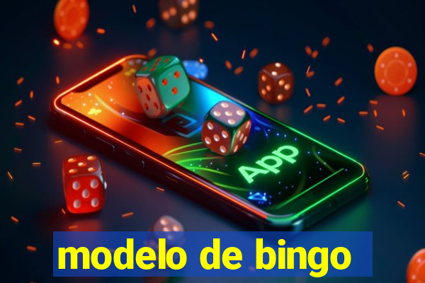 modelo de bingo