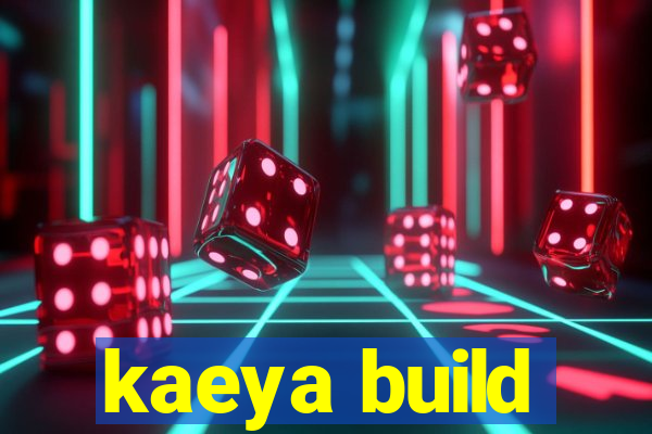 kaeya build