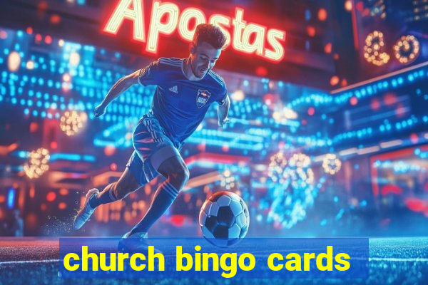 church bingo cards