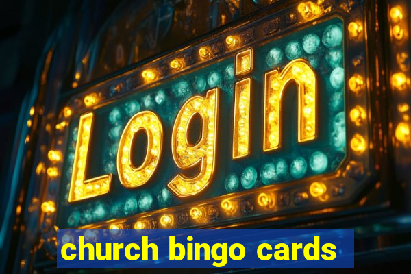 church bingo cards