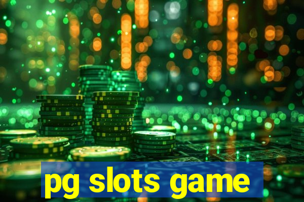 pg slots game