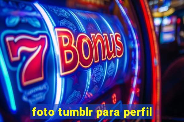 foto tumblr para perfil