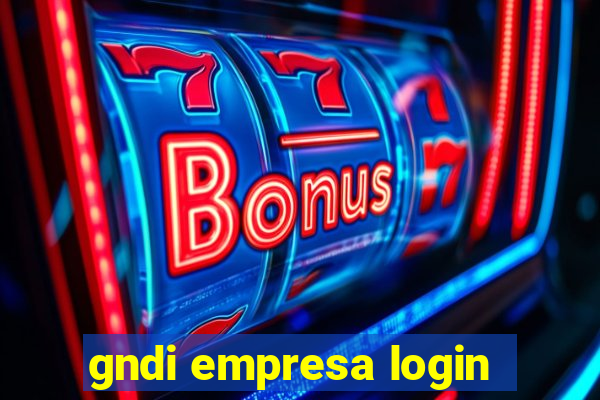 gndi empresa login