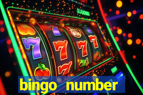 bingo number generator online