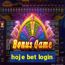 hoje bet login