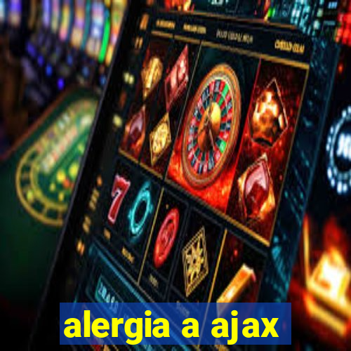 alergia a ajax