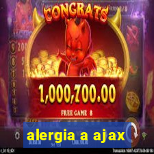 alergia a ajax