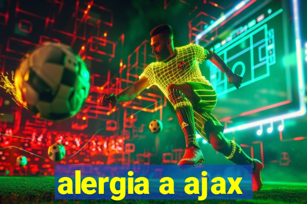 alergia a ajax