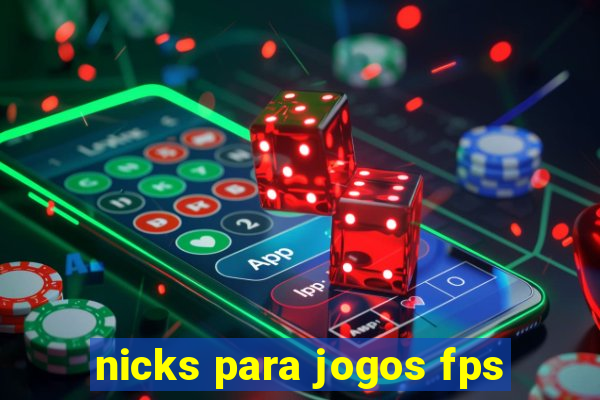 nicks para jogos fps