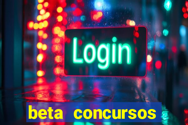 beta concursos senha apostila