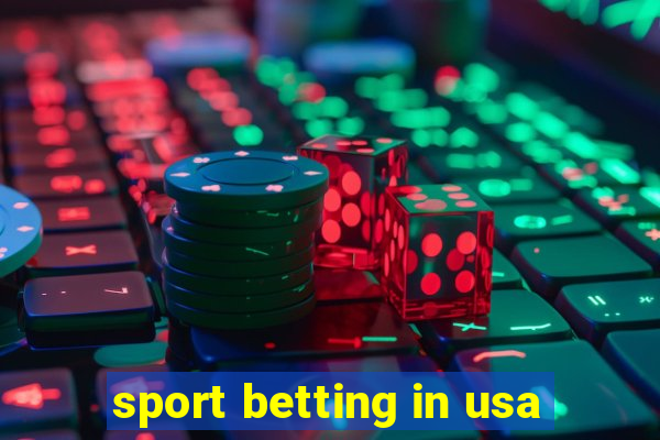 sport betting in usa