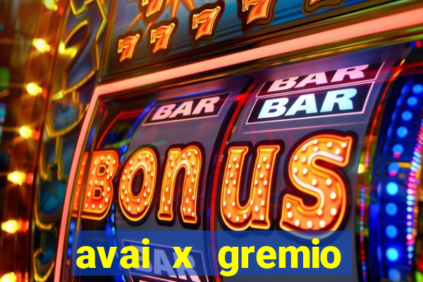 avai x gremio novorizontino palpite