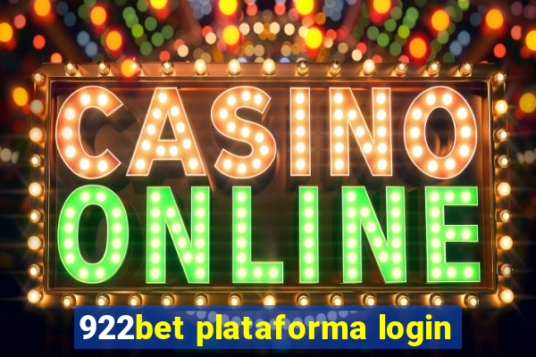 922bet plataforma login