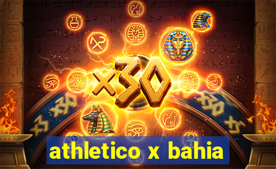 athletico x bahia