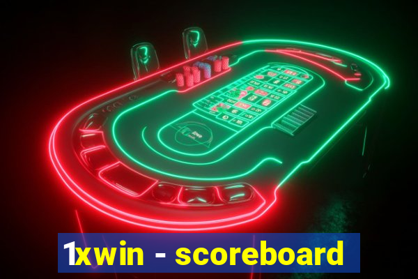 1xwin - scoreboard