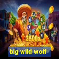 big wild wolf