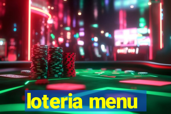 loteria menu