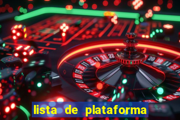 lista de plataforma de jogos