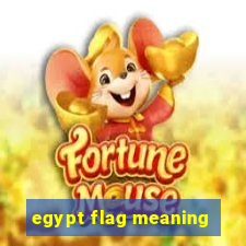 egypt flag meaning