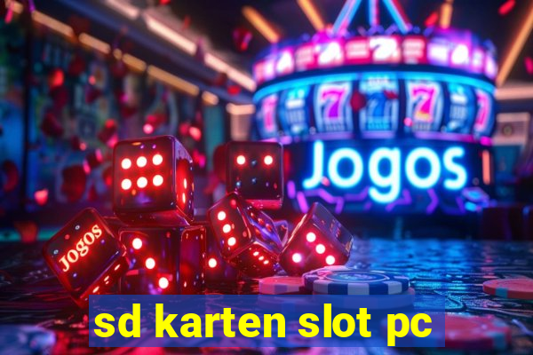 sd karten slot pc