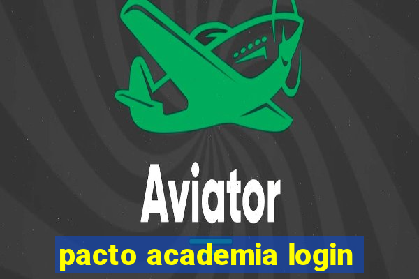 pacto academia login