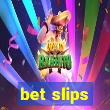 bet slips