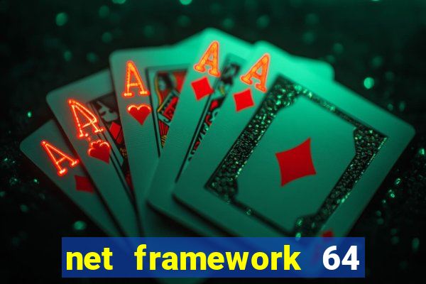 net framework 64 bit windows 7