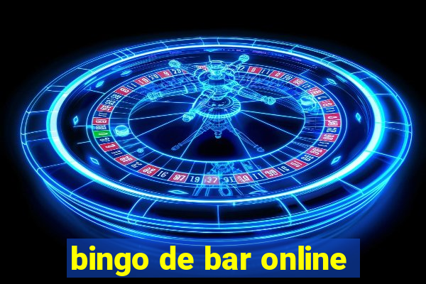 bingo de bar online