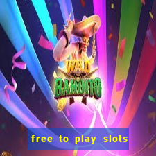 free to play slots no download