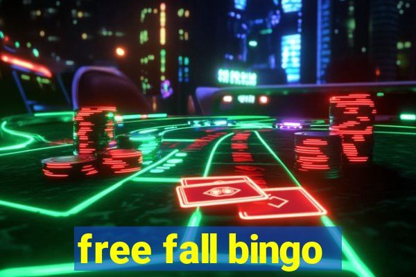 free fall bingo