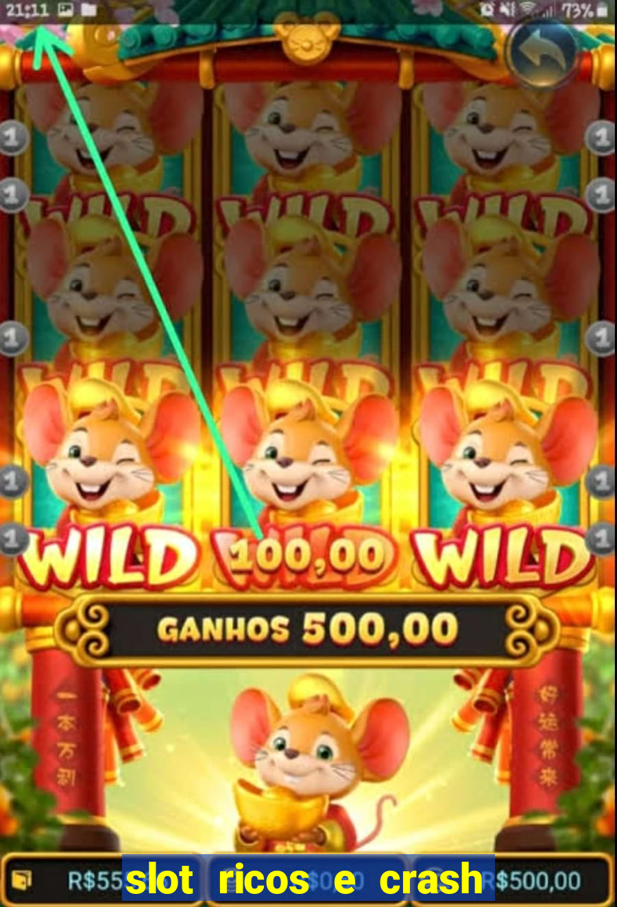 slot ricos e crash como ganhar dinheiro