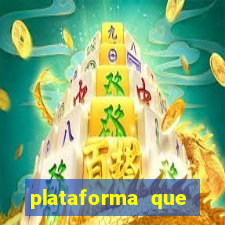 plataforma que ganha bonus