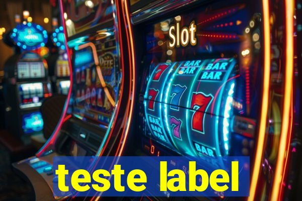 teste label