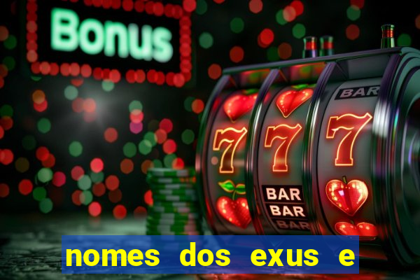 nomes dos exus e seus significados