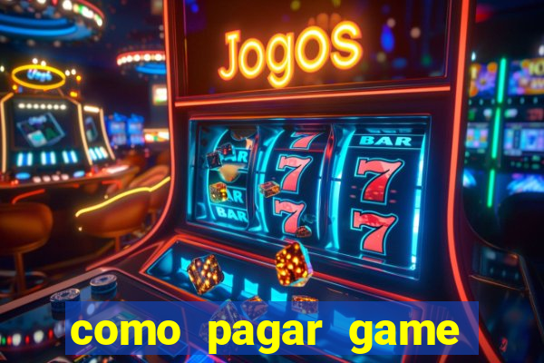 como pagar game pass com pix