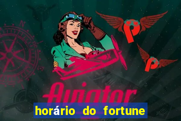 horário do fortune rabbit hoje