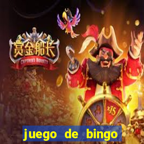 juego de bingo para ganar dinero